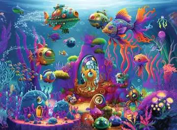 Mimozemšťani v oceánu 150 dílků 2D Puzzle;Dětské puzzle - obrázek 2 - Ravensburger