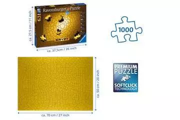 Krypt Puzzle: Gold 631 dílků 2D Puzzle;Puzzle pro dospělé - obrázek 3 - Ravensburger