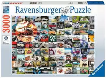 99 VW Bulli momentů 3000 dílků 2D Puzzle;Puzzle pro dospělé - obrázek 1 - Ravensburger