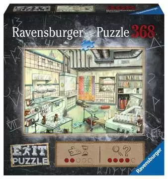 Exit Puzzle: Laboratoř 368 dílků 2D Puzzle;Puzzle pro dospělé - obrázek 1 - Ravensburger