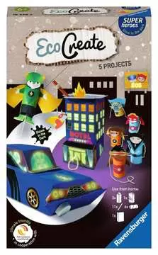 EcoCreate mini Superhéroes Juegos Creativos;EcoCreate - imagen 1 - Ravensburger