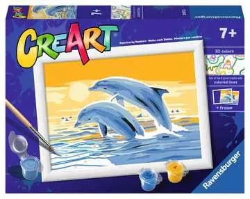 CreArt Serie E - Delfines amigos Juegos Creativos;CreArt Niños - imagen 1 - Ravensburger