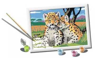 CreArt Serie D Classic - Cachorros de leopardo Juegos Creativos;CreArt Niños - imagen 3 - Ravensburger