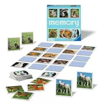 Animal Babies memory® 2022 D/F/I/NL/EN/E Juegos;memory® - imagen 3 - Ravensburger
