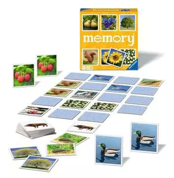 Nature memory®  2022      D/F/I/NL/EN/E Juegos;memory® - imagen 3 - Ravensburger