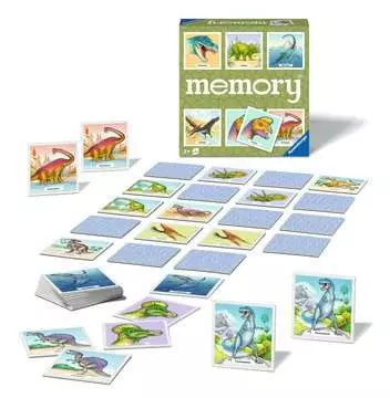 Dinosaur memory® D/F/I/NL/EN/E Juegos;memory® - imagen 3 - Ravensburger