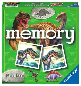 Dinosaurio memory®         D/F/I/EN/NL/E Juegos;memory® - imagen 1 - Ravensburger