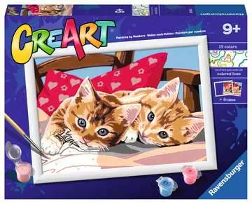 CreArt Serie D - Gatitos en la almohada Juegos Creativos;CreArt Niños - imagen 1 - Ravensburger