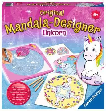 Mandala Designer® Unicornios Juegos Creativos;Mandala-Designer® - imagen 1 - Ravensburger