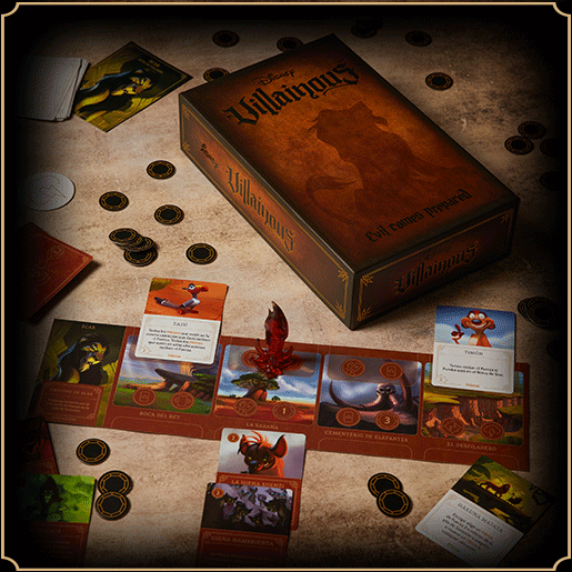 Disney - La asamblea del mal - Juego de cartas Disney Villains, Juegos De  Mesa