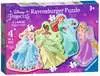 Disney Princess 4 Shap.Puz.in a box Puzzles;Puzzle Infantiles - Ravensburger