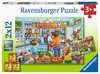 Komm wir gehen einkaufen  2x12p Puslespill;Barnepuslespill - Ravensburger