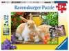 05144 1 ウサギとモルモット（12ピース×2） パズル;お子様向けパズル - Ravensburger