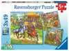 Ritterturn. im Mittelalter3x49p Puslespill;Barnepuslespill - Ravensburger