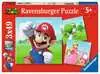 Puzzles 3x49 p - Super Mario Puzzle;Puzzle enfants - Ravensburger