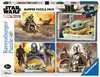 SW: Mandalorian           4x100p Puzzles;Puzzle Infantiles - Ravensburger