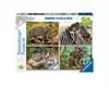 Animali selvatici 4x100p Puzzles;Puzzle Infantiles - Ravensburger