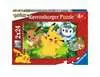Puzzles 2x24 p - Pikachu et ses amis / Pokémon Puzzle;Puzzle enfants - Ravensburger
