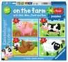 On the Farm  first puzzle 2/3/4/5p Palapelit;Lasten palapelit - Ravensburger