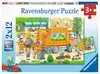 Garbage Dispos.and Street 2x12p Puslespill;Barnepuslespill - Ravensburger