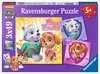 Paw Patrol 3x49pc Pussel;Barnpussel - Ravensburger