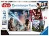 STAR WARS EPIZOD VIII 3X49EL Puzzle;Puzzle dla dzieci - Ravensburger