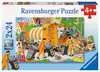 WIELKIE SPRZĄTANIE 2X24 EL Puzzle;Puzzle dla dzieci - Ravensburger