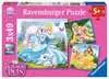 Disney Belle+Popelka+Locika 3x49 dílků 2D Puzzle;Dětské puzzle - Ravensburger