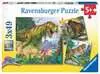 Dinosauři a čas 3x49 dílků 2D Puzzle;Dětské puzzle - Ravensburger