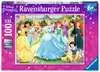 Disney Princezny 100 dílků 2D Puzzle;Dětské puzzle - Ravensburger
