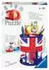 Stojan na tužky Union Jack 54 dílků 3D Puzzle;3D Puzzle Organizéry - Ravensburger