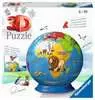 Puzzle 3D Kula: Dziecinny globus 72 elementy Puzzle 3D;Puzzle Kuliste - Ravensburger