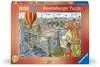 Cesta kolem světa za 80 dní 1000 dílků 2D Puzzle;Puzzle pro dospělé - Ravensburger