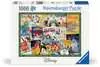 Puzzle 1000 p - Posters Vintage Disney Puzzles;Puzzles pour adultes - Ravensburger