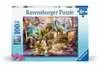 Puzzle 100 p XXL - Dinosaures dans la chambre Puzzle;Puzzle enfants - Ravensburger