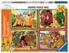 Disney: Lví král 4x42 dílků 2D Puzzle;Dětské puzzle - Ravensburger