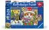 Vánoční koťata 2x24 dílků 2D Puzzle;Dětské puzzle - Ravensburger
