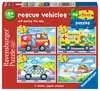 Moje první puzzle Záchranářská vozidla 2/3/4/5 dílků 2D Puzzle;Dětské puzzle - Ravensburger