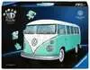 Volkswagen T1 Bulli 3D Puzzle, 108pc 3D Puzzle®;Muodot - Ravensburger