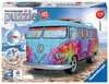 Groovy VW Campervan 3D Puzzles;3D Puzzle Buildings - Ravensburger