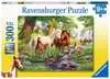 Horses by the stream      300p Pussel;Barnpussel - Ravensburger