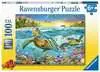 Plavání s vodními želvami 100 dílků 2D Puzzle;Dětské puzzle - Ravensburger
