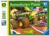 John Deere: Velká kola 100 dílků 2D Puzzle;Dětské puzzle - Ravensburger