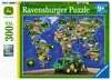 John Deere po celém světě 300 dílků 2D Puzzle;Dětské puzzle - Ravensburger
