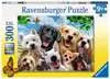Puzzle dla dzieci 2D: Szczęsliwe psy 300 elementów Puzzle;Puzzle dla dzieci - Ravensburger