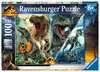 Puzzle 100 p XXL - Les espèces de dinosaures / Jurassic World 3 Puzzle;Puzzle enfants - Ravensburger