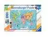 Mappa Mondo 100p Puzzles;Puzzle Infantiles - Ravensburger