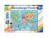 Mappa del mondo Puzzle;Puzzle per Bambini - Ravensburger