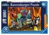 Jak vycvičit draka: The nine realms 100 dílků 2D Puzzle;Dětské puzzle - Ravensburger