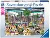 Amsterdam flower market, Puzzle 1000 Pezzi, Linea Fantasy, Puzzle per Adulti Puzzle;Puzzle da Adulti - Ravensburger